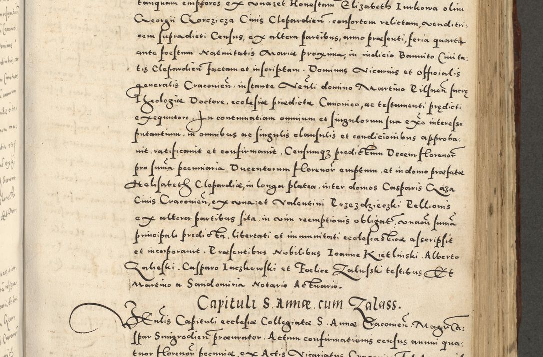 Zdjęcie nr 673 dla obiektu archiwalnego: Acta actorum causarum sententiarum deffinitiuarum, quam interloquutoriarum, decretorum, obligationum, procuratorum etc. coram Reverendo Domino Martino Izbienski de Rusiecz Archidiacono Posnaniensis, custode et in Spiritualibus Vicario generali officiali Cracoviensis, ad Annum Domini Millesimum quingentesimum Sexagesimum Nonum cuius indictio duodecima, Pontus Sanctissimi Pii Papae Quinti Annus quartus foeliciter continuantur