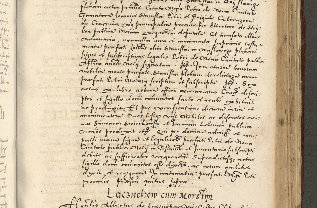 Zdjęcie nr 809 dla obiektu archiwalnego: Acta actorum causarum sententiarum deffinitiuarum, quam interloquutoriarum, decretorum, obligationum, procuratorum etc. coram Reverendo Domino Martino Izbienski de Rusiecz Archidiacono Posnaniensis, custode et in Spiritualibus Vicario generali officiali Cracoviensis, ad Annum Domini Millesimum quingentesimum Sexagesimum Nonum cuius indictio duodecima, Pontus Sanctissimi Pii Papae Quinti Annus quartus foeliciter continuantur