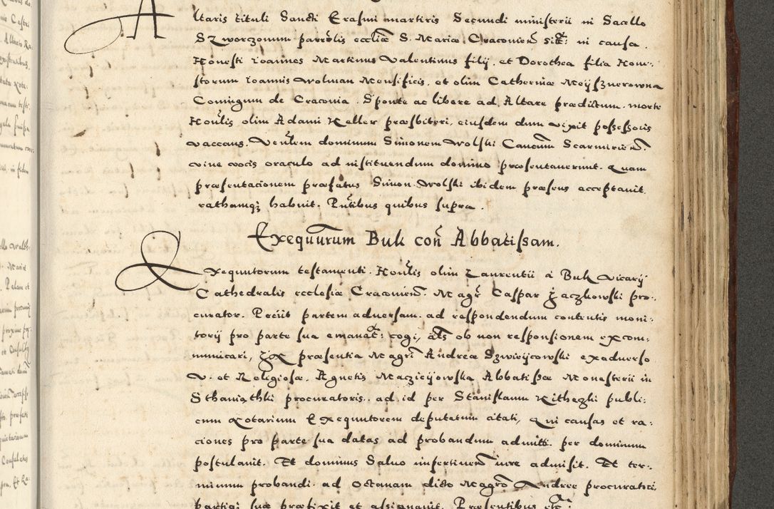 Zdjęcie nr 999 dla obiektu archiwalnego: Acta actorum causarum sententiarum deffinitiuarum, quam interloquutoriarum, decretorum, obligationum, procuratorum etc. coram Reverendo Domino Martino Izbienski de Rusiecz Archidiacono Posnaniensis, custode et in Spiritualibus Vicario generali officiali Cracoviensis, ad Annum Domini Millesimum quingentesimum Sexagesimum Nonum cuius indictio duodecima, Pontus Sanctissimi Pii Papae Quinti Annus quartus foeliciter continuantur