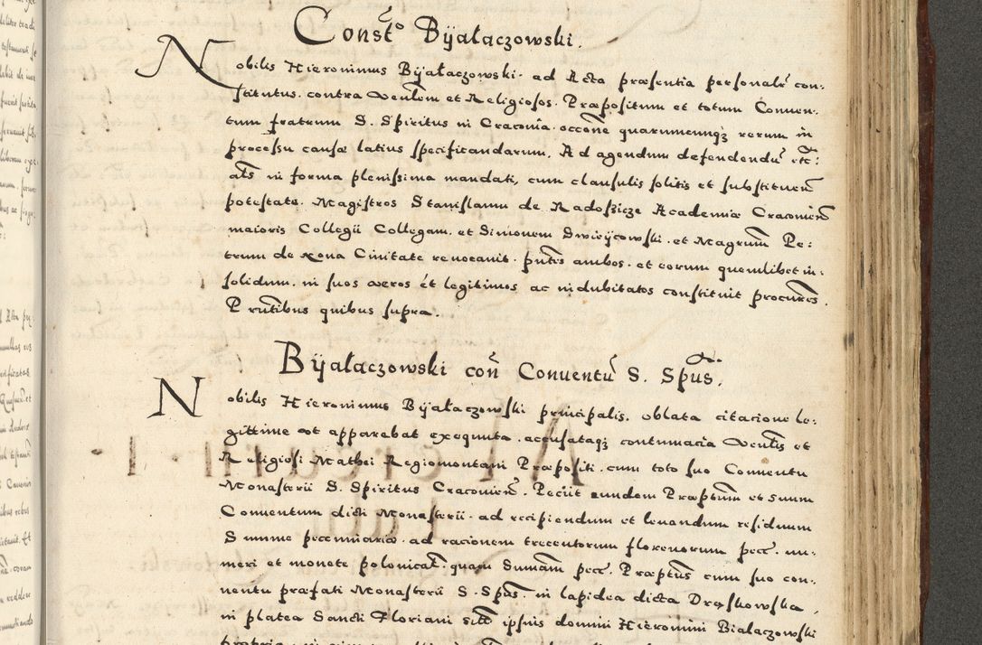 Zdjęcie nr 991 dla obiektu archiwalnego: Acta actorum causarum sententiarum deffinitiuarum, quam interloquutoriarum, decretorum, obligationum, procuratorum etc. coram Reverendo Domino Martino Izbienski de Rusiecz Archidiacono Posnaniensis, custode et in Spiritualibus Vicario generali officiali Cracoviensis, ad Annum Domini Millesimum quingentesimum Sexagesimum Nonum cuius indictio duodecima, Pontus Sanctissimi Pii Papae Quinti Annus quartus foeliciter continuantur