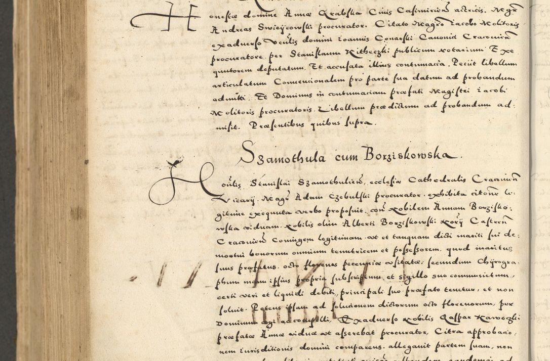 Zdjęcie nr 974 dla obiektu archiwalnego: Acta actorum causarum sententiarum deffinitiuarum, quam interloquutoriarum, decretorum, obligationum, procuratorum etc. coram Reverendo Domino Martino Izbienski de Rusiecz Archidiacono Posnaniensis, custode et in Spiritualibus Vicario generali officiali Cracoviensis, ad Annum Domini Millesimum quingentesimum Sexagesimum Nonum cuius indictio duodecima, Pontus Sanctissimi Pii Papae Quinti Annus quartus foeliciter continuantur