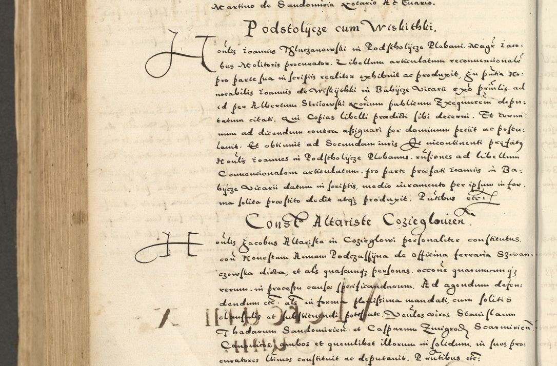 Zdjęcie nr 968 dla obiektu archiwalnego: Acta actorum causarum sententiarum deffinitiuarum, quam interloquutoriarum, decretorum, obligationum, procuratorum etc. coram Reverendo Domino Martino Izbienski de Rusiecz Archidiacono Posnaniensis, custode et in Spiritualibus Vicario generali officiali Cracoviensis, ad Annum Domini Millesimum quingentesimum Sexagesimum Nonum cuius indictio duodecima, Pontus Sanctissimi Pii Papae Quinti Annus quartus foeliciter continuantur