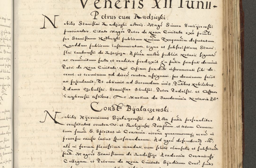 Zdjęcie nr 969 dla obiektu archiwalnego: Acta actorum causarum sententiarum deffinitiuarum, quam interloquutoriarum, decretorum, obligationum, procuratorum etc. coram Reverendo Domino Martino Izbienski de Rusiecz Archidiacono Posnaniensis, custode et in Spiritualibus Vicario generali officiali Cracoviensis, ad Annum Domini Millesimum quingentesimum Sexagesimum Nonum cuius indictio duodecima, Pontus Sanctissimi Pii Papae Quinti Annus quartus foeliciter continuantur