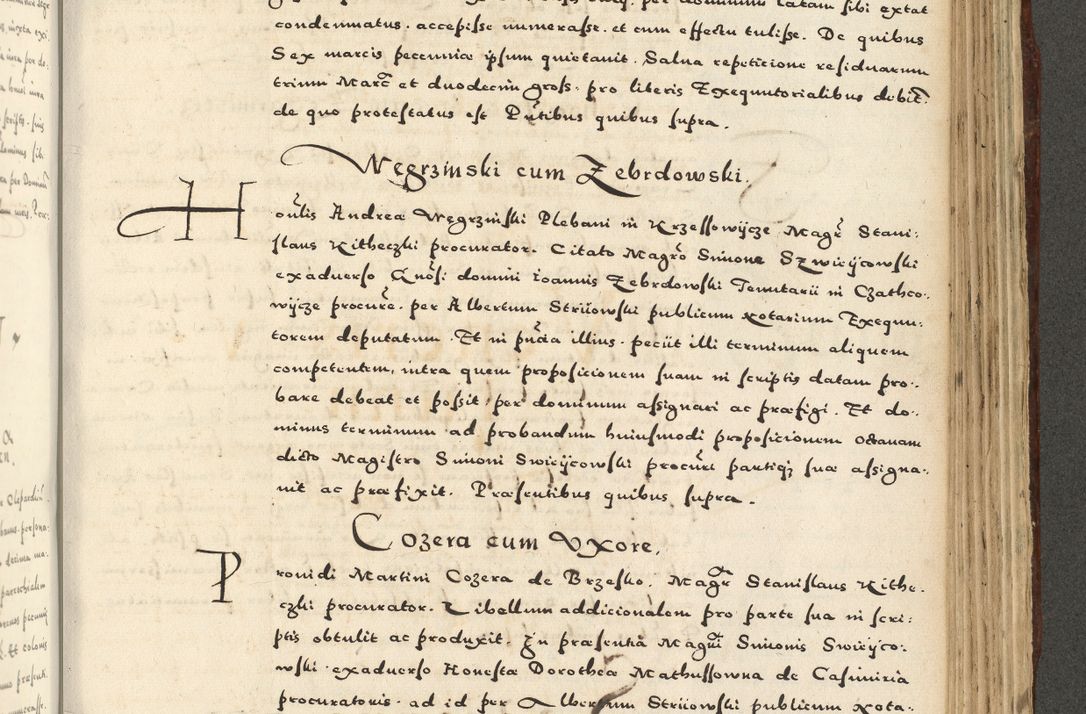Zdjęcie nr 963 dla obiektu archiwalnego: Acta actorum causarum sententiarum deffinitiuarum, quam interloquutoriarum, decretorum, obligationum, procuratorum etc. coram Reverendo Domino Martino Izbienski de Rusiecz Archidiacono Posnaniensis, custode et in Spiritualibus Vicario generali officiali Cracoviensis, ad Annum Domini Millesimum quingentesimum Sexagesimum Nonum cuius indictio duodecima, Pontus Sanctissimi Pii Papae Quinti Annus quartus foeliciter continuantur