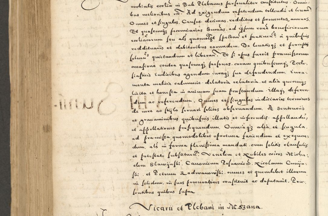 Zdjęcie nr 966 dla obiektu archiwalnego: Acta actorum causarum sententiarum deffinitiuarum, quam interloquutoriarum, decretorum, obligationum, procuratorum etc. coram Reverendo Domino Martino Izbienski de Rusiecz Archidiacono Posnaniensis, custode et in Spiritualibus Vicario generali officiali Cracoviensis, ad Annum Domini Millesimum quingentesimum Sexagesimum Nonum cuius indictio duodecima, Pontus Sanctissimi Pii Papae Quinti Annus quartus foeliciter continuantur