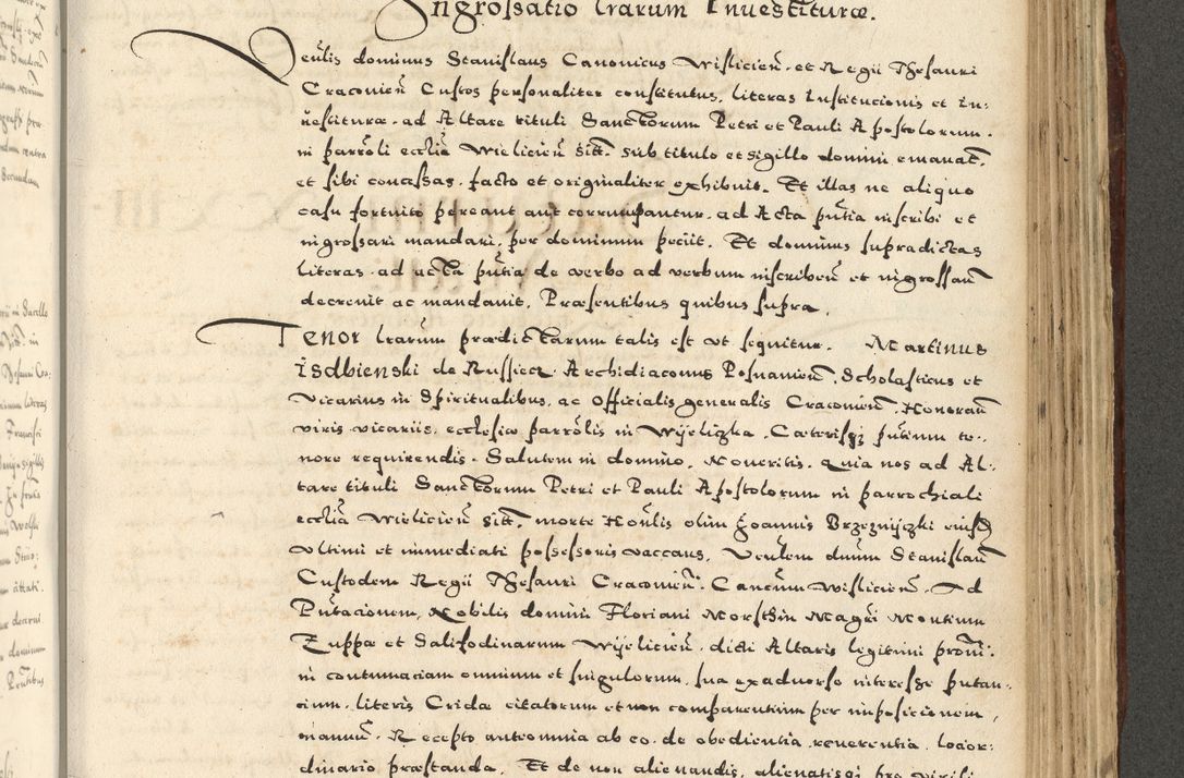 Zdjęcie nr 951 dla obiektu archiwalnego: Acta actorum causarum sententiarum deffinitiuarum, quam interloquutoriarum, decretorum, obligationum, procuratorum etc. coram Reverendo Domino Martino Izbienski de Rusiecz Archidiacono Posnaniensis, custode et in Spiritualibus Vicario generali officiali Cracoviensis, ad Annum Domini Millesimum quingentesimum Sexagesimum Nonum cuius indictio duodecima, Pontus Sanctissimi Pii Papae Quinti Annus quartus foeliciter continuantur