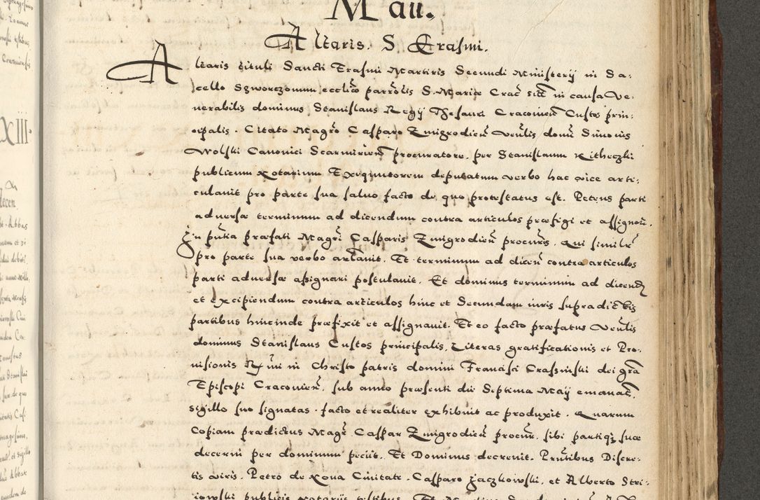 Zdjęcie nr 953 dla obiektu archiwalnego: Acta actorum causarum sententiarum deffinitiuarum, quam interloquutoriarum, decretorum, obligationum, procuratorum etc. coram Reverendo Domino Martino Izbienski de Rusiecz Archidiacono Posnaniensis, custode et in Spiritualibus Vicario generali officiali Cracoviensis, ad Annum Domini Millesimum quingentesimum Sexagesimum Nonum cuius indictio duodecima, Pontus Sanctissimi Pii Papae Quinti Annus quartus foeliciter continuantur
