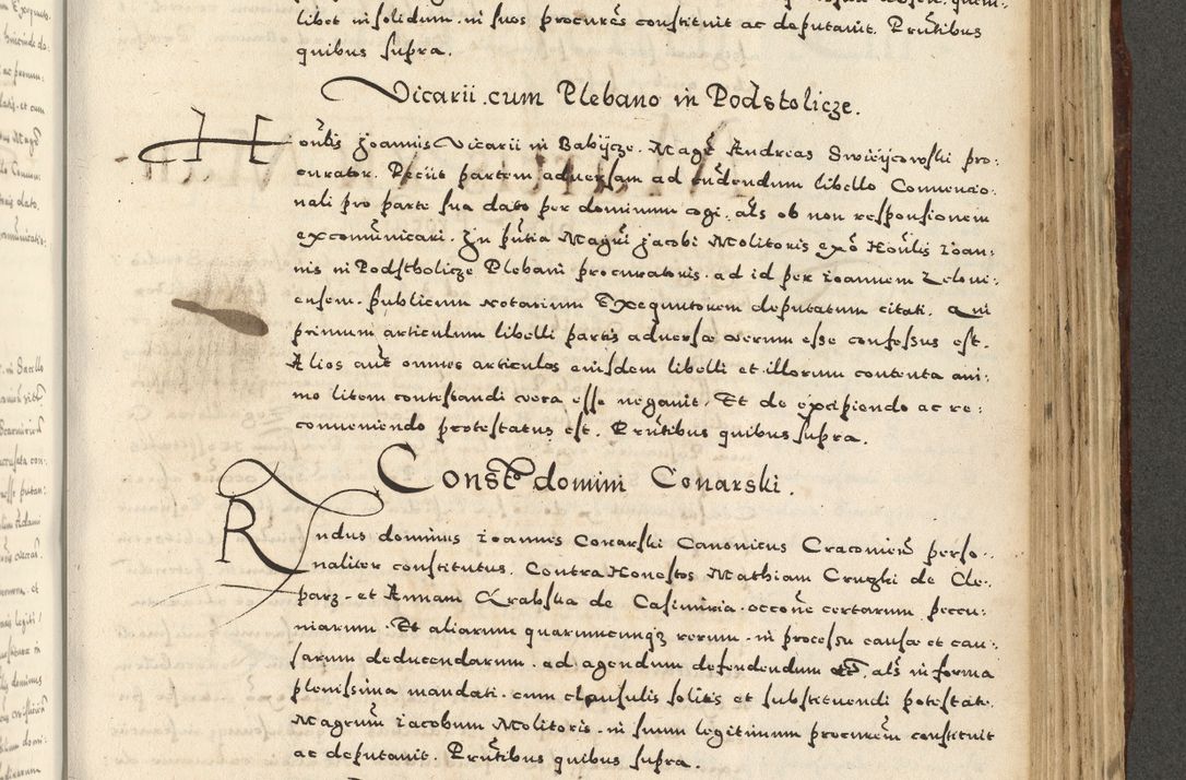 Zdjęcie nr 937 dla obiektu archiwalnego: Acta actorum causarum sententiarum deffinitiuarum, quam interloquutoriarum, decretorum, obligationum, procuratorum etc. coram Reverendo Domino Martino Izbienski de Rusiecz Archidiacono Posnaniensis, custode et in Spiritualibus Vicario generali officiali Cracoviensis, ad Annum Domini Millesimum quingentesimum Sexagesimum Nonum cuius indictio duodecima, Pontus Sanctissimi Pii Papae Quinti Annus quartus foeliciter continuantur