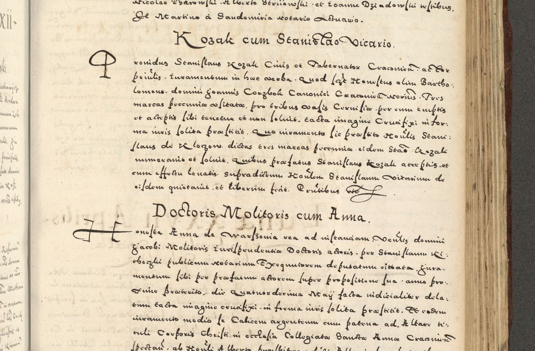 Zdjęcie nr 931 dla obiektu archiwalnego: Acta actorum causarum sententiarum deffinitiuarum, quam interloquutoriarum, decretorum, obligationum, procuratorum etc. coram Reverendo Domino Martino Izbienski de Rusiecz Archidiacono Posnaniensis, custode et in Spiritualibus Vicario generali officiali Cracoviensis, ad Annum Domini Millesimum quingentesimum Sexagesimum Nonum cuius indictio duodecima, Pontus Sanctissimi Pii Papae Quinti Annus quartus foeliciter continuantur