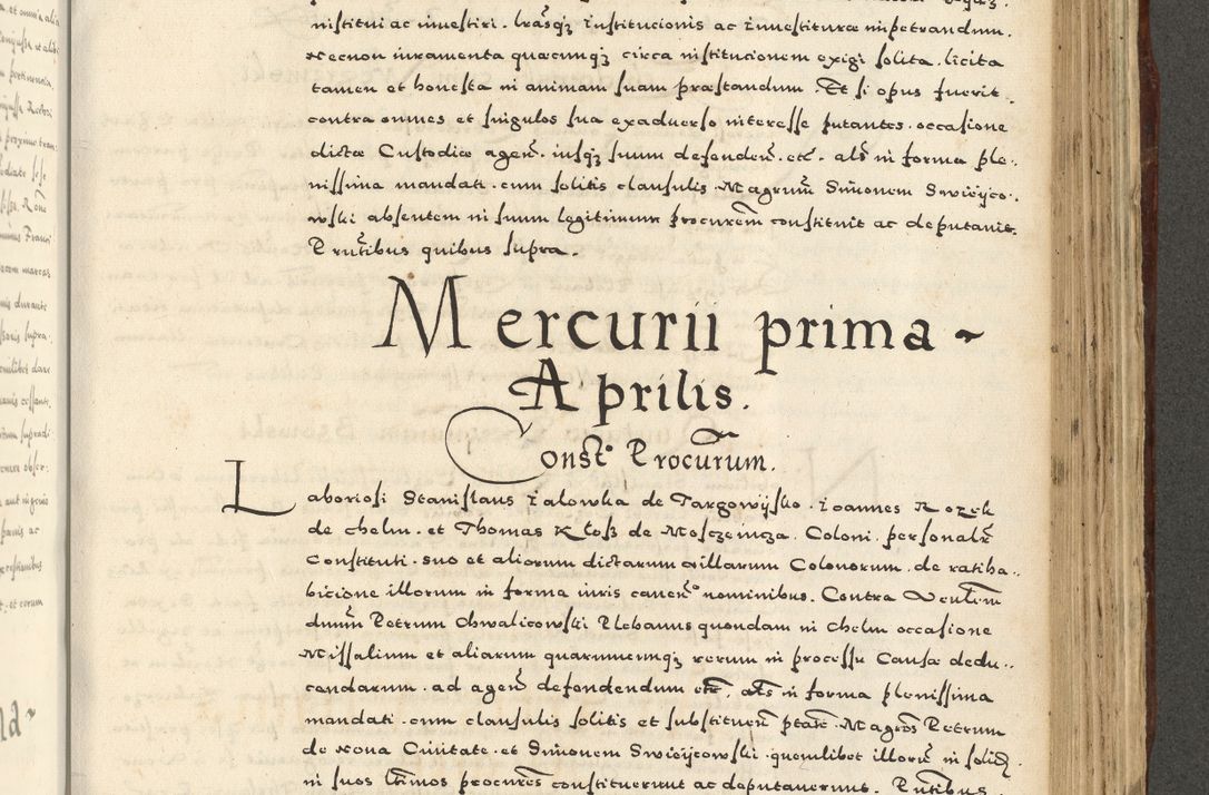 Zdjęcie nr 913 dla obiektu archiwalnego: Acta actorum causarum sententiarum deffinitiuarum, quam interloquutoriarum, decretorum, obligationum, procuratorum etc. coram Reverendo Domino Martino Izbienski de Rusiecz Archidiacono Posnaniensis, custode et in Spiritualibus Vicario generali officiali Cracoviensis, ad Annum Domini Millesimum quingentesimum Sexagesimum Nonum cuius indictio duodecima, Pontus Sanctissimi Pii Papae Quinti Annus quartus foeliciter continuantur