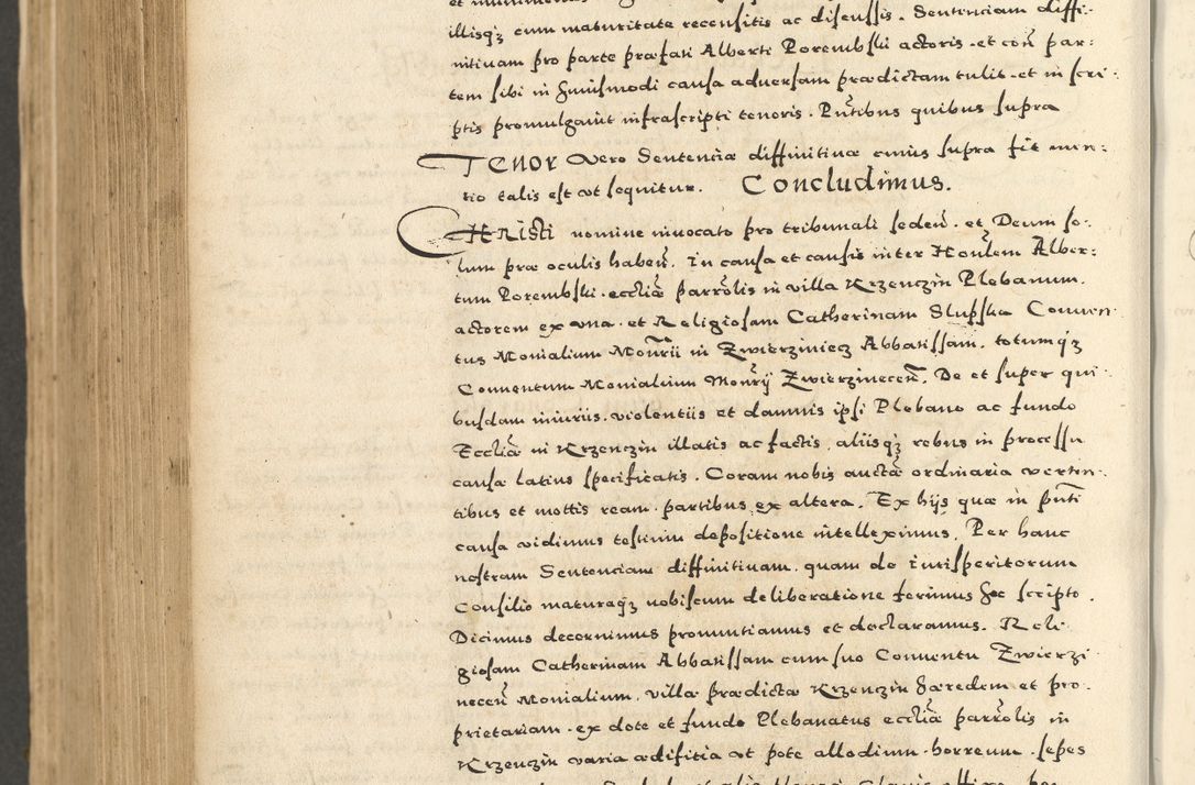 Zdjęcie nr 902 dla obiektu archiwalnego: Acta actorum causarum sententiarum deffinitiuarum, quam interloquutoriarum, decretorum, obligationum, procuratorum etc. coram Reverendo Domino Martino Izbienski de Rusiecz Archidiacono Posnaniensis, custode et in Spiritualibus Vicario generali officiali Cracoviensis, ad Annum Domini Millesimum quingentesimum Sexagesimum Nonum cuius indictio duodecima, Pontus Sanctissimi Pii Papae Quinti Annus quartus foeliciter continuantur