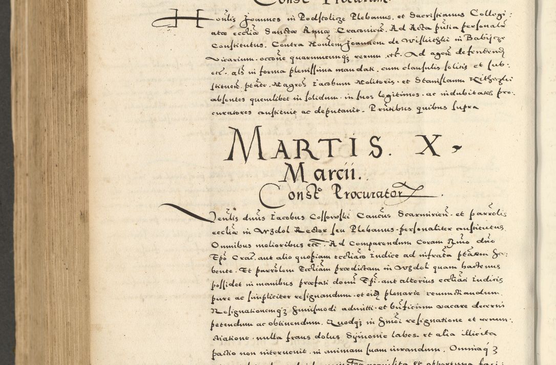 Zdjęcie nr 896 dla obiektu archiwalnego: Acta actorum causarum sententiarum deffinitiuarum, quam interloquutoriarum, decretorum, obligationum, procuratorum etc. coram Reverendo Domino Martino Izbienski de Rusiecz Archidiacono Posnaniensis, custode et in Spiritualibus Vicario generali officiali Cracoviensis, ad Annum Domini Millesimum quingentesimum Sexagesimum Nonum cuius indictio duodecima, Pontus Sanctissimi Pii Papae Quinti Annus quartus foeliciter continuantur