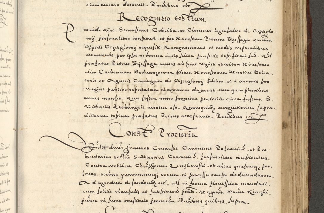 Zdjęcie nr 889 dla obiektu archiwalnego: Acta actorum causarum sententiarum deffinitiuarum, quam interloquutoriarum, decretorum, obligationum, procuratorum etc. coram Reverendo Domino Martino Izbienski de Rusiecz Archidiacono Posnaniensis, custode et in Spiritualibus Vicario generali officiali Cracoviensis, ad Annum Domini Millesimum quingentesimum Sexagesimum Nonum cuius indictio duodecima, Pontus Sanctissimi Pii Papae Quinti Annus quartus foeliciter continuantur