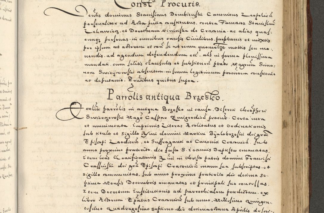 Zdjęcie nr 885 dla obiektu archiwalnego: Acta actorum causarum sententiarum deffinitiuarum, quam interloquutoriarum, decretorum, obligationum, procuratorum etc. coram Reverendo Domino Martino Izbienski de Rusiecz Archidiacono Posnaniensis, custode et in Spiritualibus Vicario generali officiali Cracoviensis, ad Annum Domini Millesimum quingentesimum Sexagesimum Nonum cuius indictio duodecima, Pontus Sanctissimi Pii Papae Quinti Annus quartus foeliciter continuantur