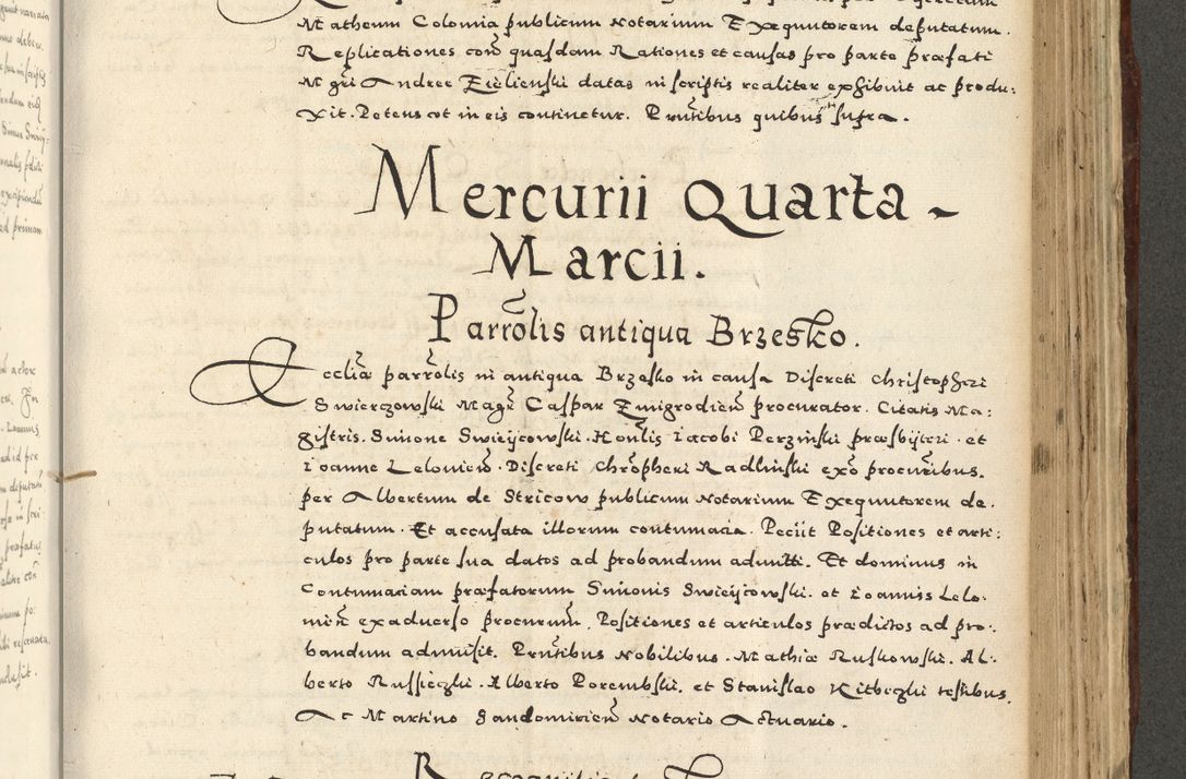 Zdjęcie nr 881 dla obiektu archiwalnego: Acta actorum causarum sententiarum deffinitiuarum, quam interloquutoriarum, decretorum, obligationum, procuratorum etc. coram Reverendo Domino Martino Izbienski de Rusiecz Archidiacono Posnaniensis, custode et in Spiritualibus Vicario generali officiali Cracoviensis, ad Annum Domini Millesimum quingentesimum Sexagesimum Nonum cuius indictio duodecima, Pontus Sanctissimi Pii Papae Quinti Annus quartus foeliciter continuantur