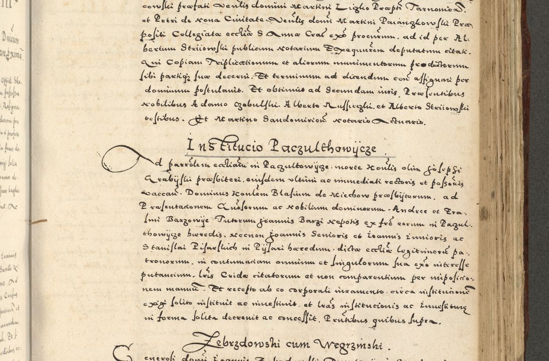Zdjęcie nr 879 dla obiektu archiwalnego: Acta actorum causarum sententiarum deffinitiuarum, quam interloquutoriarum, decretorum, obligationum, procuratorum etc. coram Reverendo Domino Martino Izbienski de Rusiecz Archidiacono Posnaniensis, custode et in Spiritualibus Vicario generali officiali Cracoviensis, ad Annum Domini Millesimum quingentesimum Sexagesimum Nonum cuius indictio duodecima, Pontus Sanctissimi Pii Papae Quinti Annus quartus foeliciter continuantur