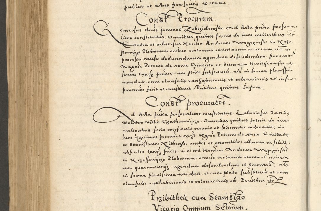 Zdjęcie nr 876 dla obiektu archiwalnego: Acta actorum causarum sententiarum deffinitiuarum, quam interloquutoriarum, decretorum, obligationum, procuratorum etc. coram Reverendo Domino Martino Izbienski de Rusiecz Archidiacono Posnaniensis, custode et in Spiritualibus Vicario generali officiali Cracoviensis, ad Annum Domini Millesimum quingentesimum Sexagesimum Nonum cuius indictio duodecima, Pontus Sanctissimi Pii Papae Quinti Annus quartus foeliciter continuantur