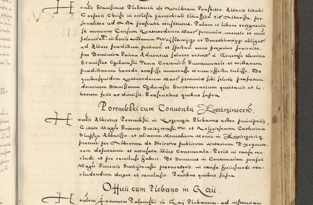 Zdjęcie nr 867 dla obiektu archiwalnego: Acta actorum causarum sententiarum deffinitiuarum, quam interloquutoriarum, decretorum, obligationum, procuratorum etc. coram Reverendo Domino Martino Izbienski de Rusiecz Archidiacono Posnaniensis, custode et in Spiritualibus Vicario generali officiali Cracoviensis, ad Annum Domini Millesimum quingentesimum Sexagesimum Nonum cuius indictio duodecima, Pontus Sanctissimi Pii Papae Quinti Annus quartus foeliciter continuantur