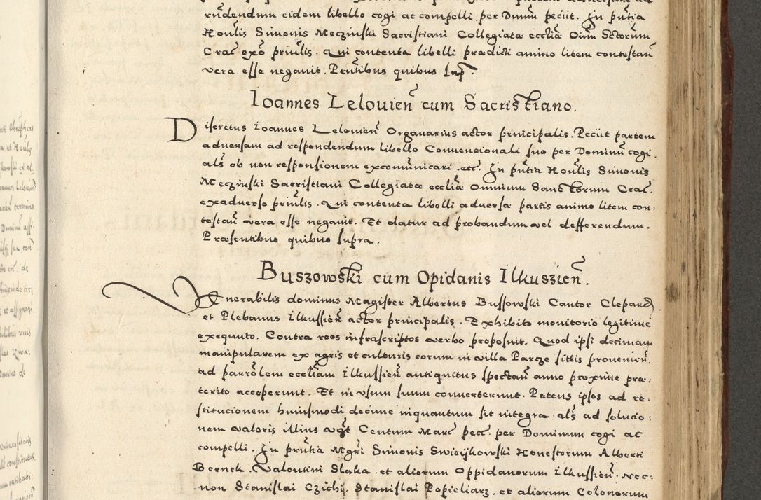 Zdjęcie nr 865 dla obiektu archiwalnego: Acta actorum causarum sententiarum deffinitiuarum, quam interloquutoriarum, decretorum, obligationum, procuratorum etc. coram Reverendo Domino Martino Izbienski de Rusiecz Archidiacono Posnaniensis, custode et in Spiritualibus Vicario generali officiali Cracoviensis, ad Annum Domini Millesimum quingentesimum Sexagesimum Nonum cuius indictio duodecima, Pontus Sanctissimi Pii Papae Quinti Annus quartus foeliciter continuantur