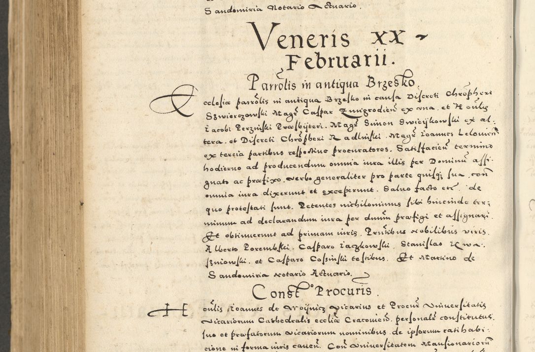 Zdjęcie nr 864 dla obiektu archiwalnego: Acta actorum causarum sententiarum deffinitiuarum, quam interloquutoriarum, decretorum, obligationum, procuratorum etc. coram Reverendo Domino Martino Izbienski de Rusiecz Archidiacono Posnaniensis, custode et in Spiritualibus Vicario generali officiali Cracoviensis, ad Annum Domini Millesimum quingentesimum Sexagesimum Nonum cuius indictio duodecima, Pontus Sanctissimi Pii Papae Quinti Annus quartus foeliciter continuantur