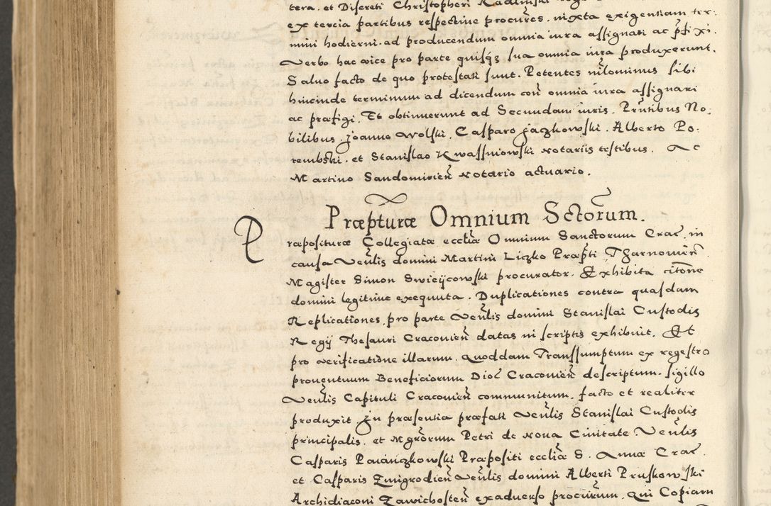 Zdjęcie nr 860 dla obiektu archiwalnego: Acta actorum causarum sententiarum deffinitiuarum, quam interloquutoriarum, decretorum, obligationum, procuratorum etc. coram Reverendo Domino Martino Izbienski de Rusiecz Archidiacono Posnaniensis, custode et in Spiritualibus Vicario generali officiali Cracoviensis, ad Annum Domini Millesimum quingentesimum Sexagesimum Nonum cuius indictio duodecima, Pontus Sanctissimi Pii Papae Quinti Annus quartus foeliciter continuantur