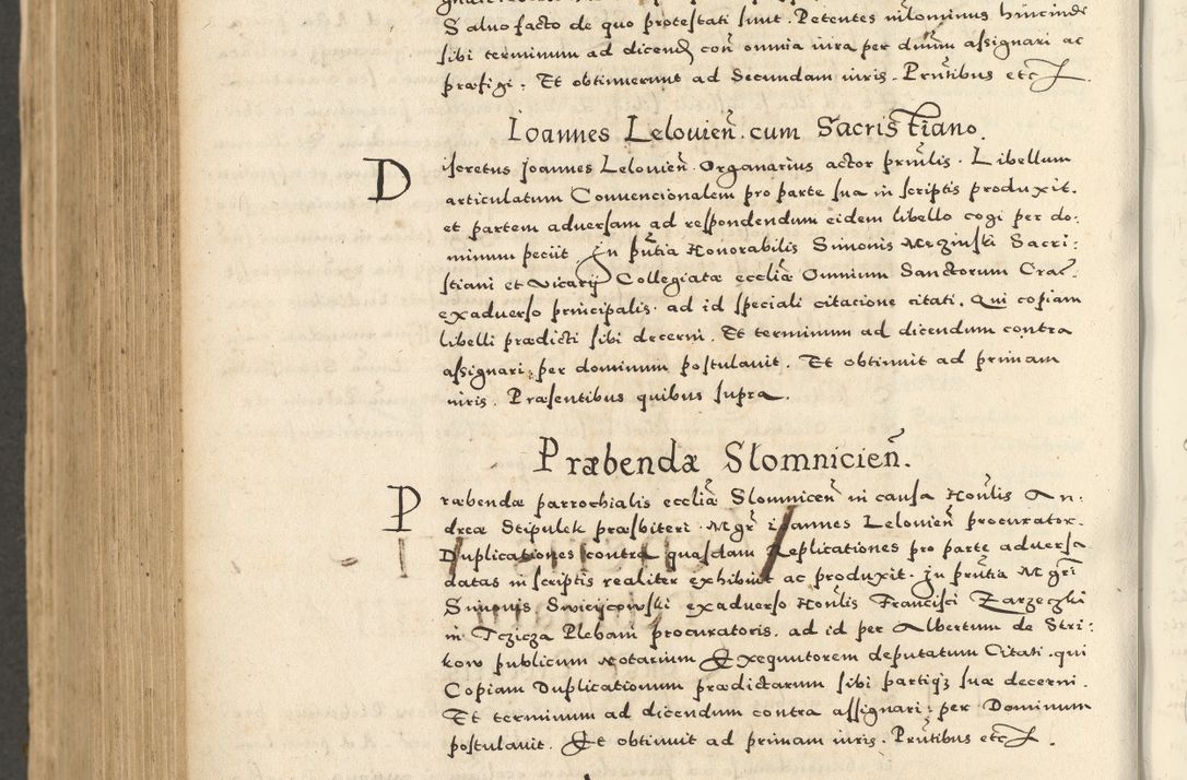 Zdjęcie nr 852 dla obiektu archiwalnego: Acta actorum causarum sententiarum deffinitiuarum, quam interloquutoriarum, decretorum, obligationum, procuratorum etc. coram Reverendo Domino Martino Izbienski de Rusiecz Archidiacono Posnaniensis, custode et in Spiritualibus Vicario generali officiali Cracoviensis, ad Annum Domini Millesimum quingentesimum Sexagesimum Nonum cuius indictio duodecima, Pontus Sanctissimi Pii Papae Quinti Annus quartus foeliciter continuantur