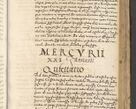 Zdjęcie nr 839 dla obiektu archiwalnego: Acta actorum causarum sententiarum deffinitiuarum, quam interloquutoriarum, decretorum, obligationum, procuratorum etc. coram Reverendo Domino Martino Izbienski de Rusiecz Archidiacono Posnaniensis, custode et in Spiritualibus Vicario generali officiali Cracoviensis, ad Annum Domini Millesimum quingentesimum Sexagesimum Nonum cuius indictio duodecima, Pontus Sanctissimi Pii Papae Quinti Annus quartus foeliciter continuantur