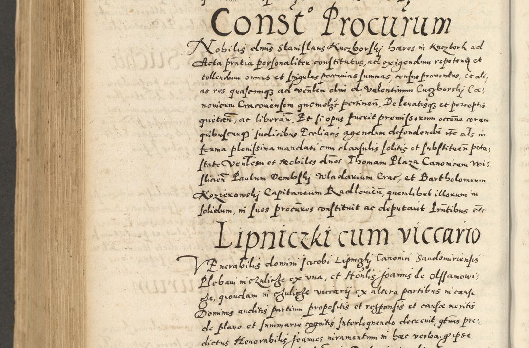 Zdjęcie nr 834 dla obiektu archiwalnego: Acta actorum causarum sententiarum deffinitiuarum, quam interloquutoriarum, decretorum, obligationum, procuratorum etc. coram Reverendo Domino Martino Izbienski de Rusiecz Archidiacono Posnaniensis, custode et in Spiritualibus Vicario generali officiali Cracoviensis, ad Annum Domini Millesimum quingentesimum Sexagesimum Nonum cuius indictio duodecima, Pontus Sanctissimi Pii Papae Quinti Annus quartus foeliciter continuantur