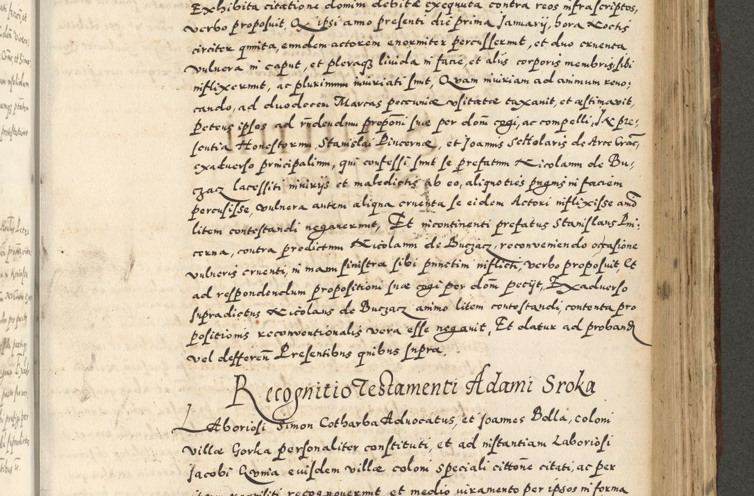Zdjęcie nr 827 dla obiektu archiwalnego: Acta actorum causarum sententiarum deffinitiuarum, quam interloquutoriarum, decretorum, obligationum, procuratorum etc. coram Reverendo Domino Martino Izbienski de Rusiecz Archidiacono Posnaniensis, custode et in Spiritualibus Vicario generali officiali Cracoviensis, ad Annum Domini Millesimum quingentesimum Sexagesimum Nonum cuius indictio duodecima, Pontus Sanctissimi Pii Papae Quinti Annus quartus foeliciter continuantur