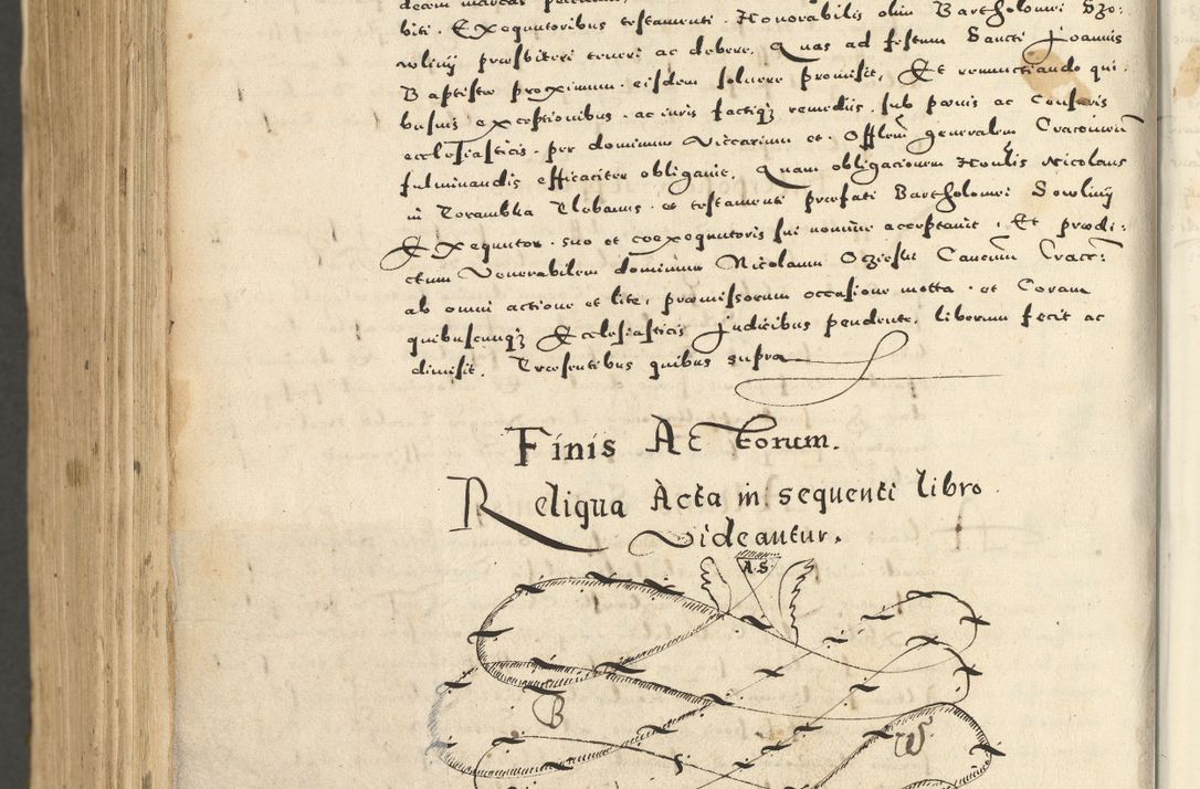 Zdjęcie nr 1224 dla obiektu archiwalnego: Acta actorum causarum sententiarum deffinitiuarum, quam interloquutoriarum, decretorum, obligationum, procuratorum etc. coram Reverendo Domino Martino Izbienski de Rusiecz Archidiacono Posnaniensis, custode et in Spiritualibus Vicario generali officiali Cracoviensis, ad Annum Domini Millesimum quingentesimum Sexagesimum Nonum cuius indictio duodecima, Pontus Sanctissimi Pii Papae Quinti Annus quartus foeliciter continuantur