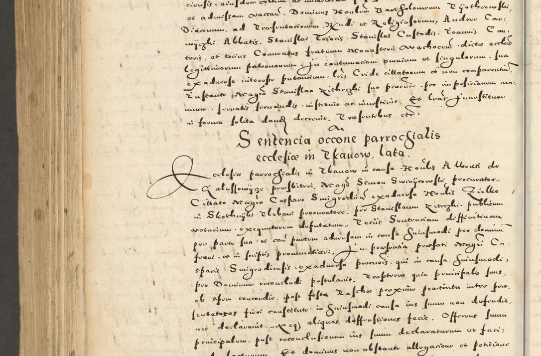 Zdjęcie nr 1220 dla obiektu archiwalnego: Acta actorum causarum sententiarum deffinitiuarum, quam interloquutoriarum, decretorum, obligationum, procuratorum etc. coram Reverendo Domino Martino Izbienski de Rusiecz Archidiacono Posnaniensis, custode et in Spiritualibus Vicario generali officiali Cracoviensis, ad Annum Domini Millesimum quingentesimum Sexagesimum Nonum cuius indictio duodecima, Pontus Sanctissimi Pii Papae Quinti Annus quartus foeliciter continuantur