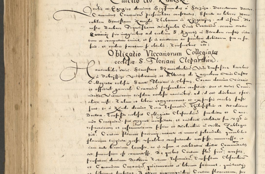 Zdjęcie nr 1216 dla obiektu archiwalnego: Acta actorum causarum sententiarum deffinitiuarum, quam interloquutoriarum, decretorum, obligationum, procuratorum etc. coram Reverendo Domino Martino Izbienski de Rusiecz Archidiacono Posnaniensis, custode et in Spiritualibus Vicario generali officiali Cracoviensis, ad Annum Domini Millesimum quingentesimum Sexagesimum Nonum cuius indictio duodecima, Pontus Sanctissimi Pii Papae Quinti Annus quartus foeliciter continuantur