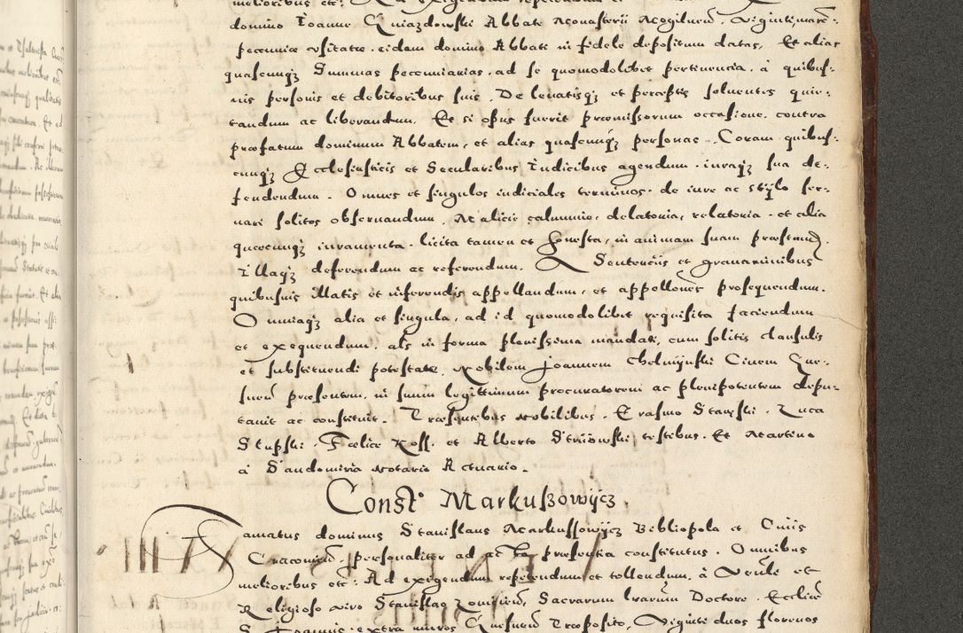 Zdjęcie nr 1203 dla obiektu archiwalnego: Acta actorum causarum sententiarum deffinitiuarum, quam interloquutoriarum, decretorum, obligationum, procuratorum etc. coram Reverendo Domino Martino Izbienski de Rusiecz Archidiacono Posnaniensis, custode et in Spiritualibus Vicario generali officiali Cracoviensis, ad Annum Domini Millesimum quingentesimum Sexagesimum Nonum cuius indictio duodecima, Pontus Sanctissimi Pii Papae Quinti Annus quartus foeliciter continuantur