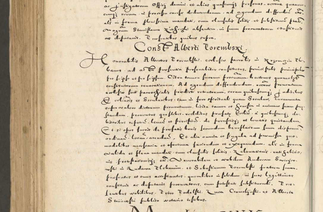 Zdjęcie nr 1194 dla obiektu archiwalnego: Acta actorum causarum sententiarum deffinitiuarum, quam interloquutoriarum, decretorum, obligationum, procuratorum etc. coram Reverendo Domino Martino Izbienski de Rusiecz Archidiacono Posnaniensis, custode et in Spiritualibus Vicario generali officiali Cracoviensis, ad Annum Domini Millesimum quingentesimum Sexagesimum Nonum cuius indictio duodecima, Pontus Sanctissimi Pii Papae Quinti Annus quartus foeliciter continuantur