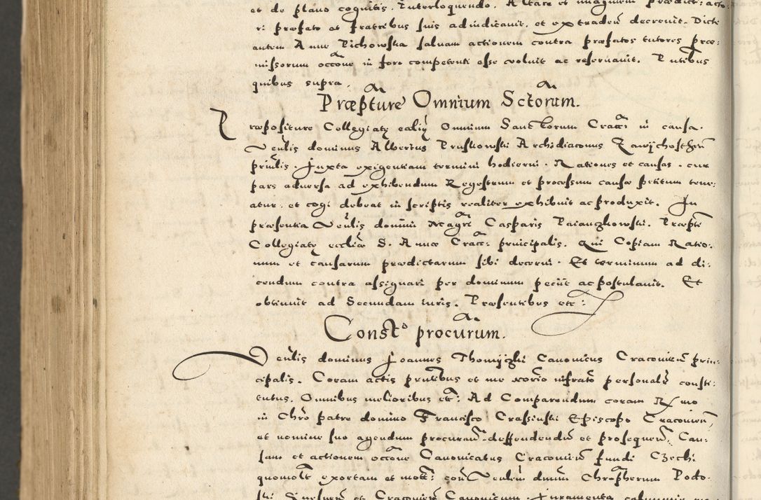Zdjęcie nr 1184 dla obiektu archiwalnego: Acta actorum causarum sententiarum deffinitiuarum, quam interloquutoriarum, decretorum, obligationum, procuratorum etc. coram Reverendo Domino Martino Izbienski de Rusiecz Archidiacono Posnaniensis, custode et in Spiritualibus Vicario generali officiali Cracoviensis, ad Annum Domini Millesimum quingentesimum Sexagesimum Nonum cuius indictio duodecima, Pontus Sanctissimi Pii Papae Quinti Annus quartus foeliciter continuantur