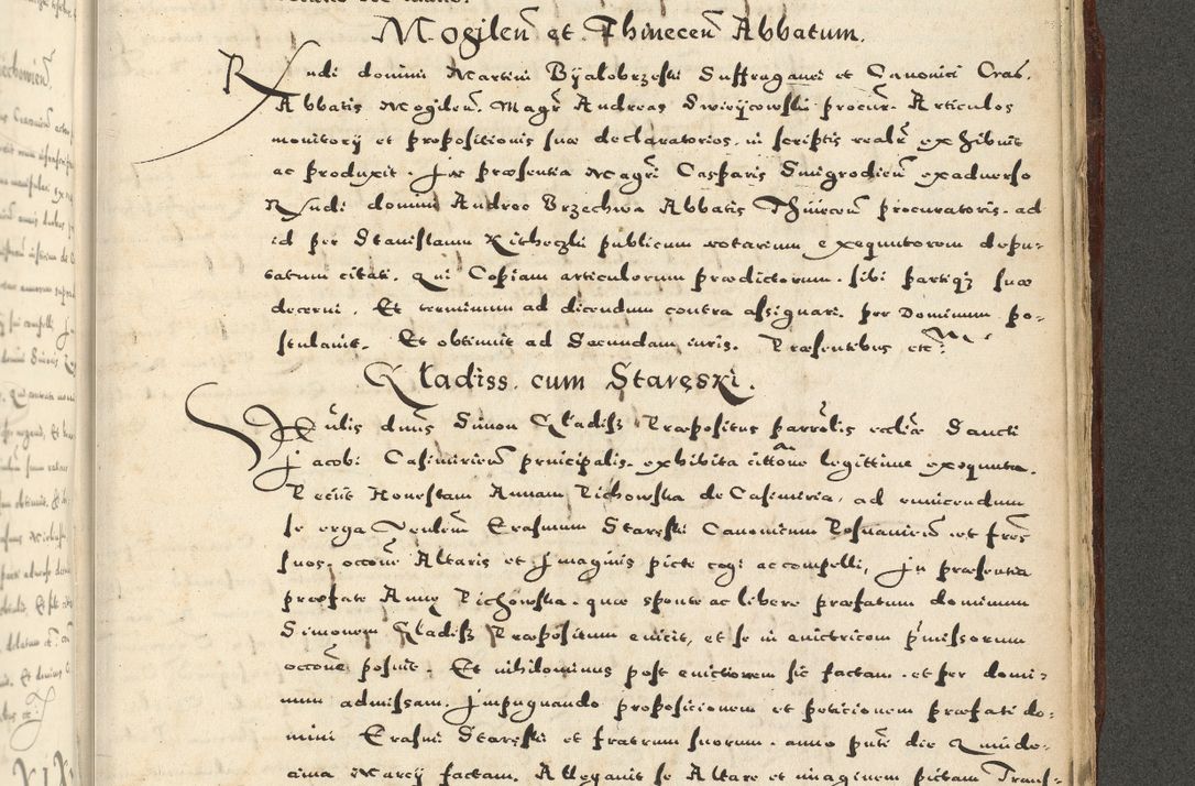 Zdjęcie nr 1183 dla obiektu archiwalnego: Acta actorum causarum sententiarum deffinitiuarum, quam interloquutoriarum, decretorum, obligationum, procuratorum etc. coram Reverendo Domino Martino Izbienski de Rusiecz Archidiacono Posnaniensis, custode et in Spiritualibus Vicario generali officiali Cracoviensis, ad Annum Domini Millesimum quingentesimum Sexagesimum Nonum cuius indictio duodecima, Pontus Sanctissimi Pii Papae Quinti Annus quartus foeliciter continuantur