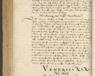 Zdjęcie nr 1182 dla obiektu archiwalnego: Acta actorum causarum sententiarum deffinitiuarum, quam interloquutoriarum, decretorum, obligationum, procuratorum etc. coram Reverendo Domino Martino Izbienski de Rusiecz Archidiacono Posnaniensis, custode et in Spiritualibus Vicario generali officiali Cracoviensis, ad Annum Domini Millesimum quingentesimum Sexagesimum Nonum cuius indictio duodecima, Pontus Sanctissimi Pii Papae Quinti Annus quartus foeliciter continuantur