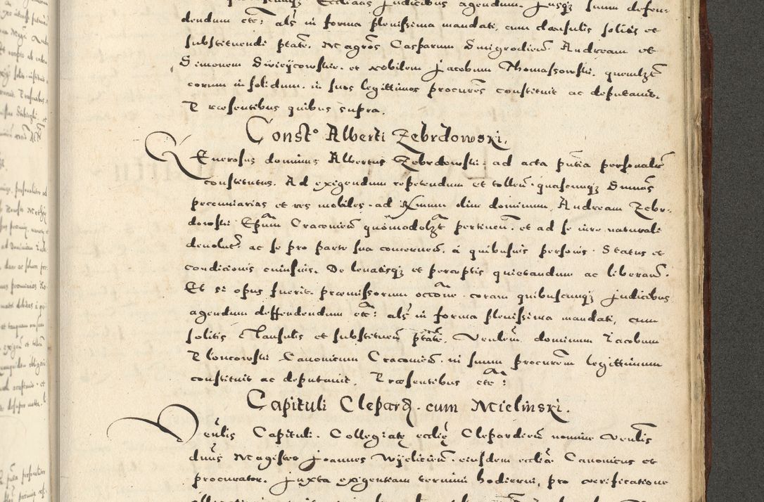 Zdjęcie nr 1175 dla obiektu archiwalnego: Acta actorum causarum sententiarum deffinitiuarum, quam interloquutoriarum, decretorum, obligationum, procuratorum etc. coram Reverendo Domino Martino Izbienski de Rusiecz Archidiacono Posnaniensis, custode et in Spiritualibus Vicario generali officiali Cracoviensis, ad Annum Domini Millesimum quingentesimum Sexagesimum Nonum cuius indictio duodecima, Pontus Sanctissimi Pii Papae Quinti Annus quartus foeliciter continuantur