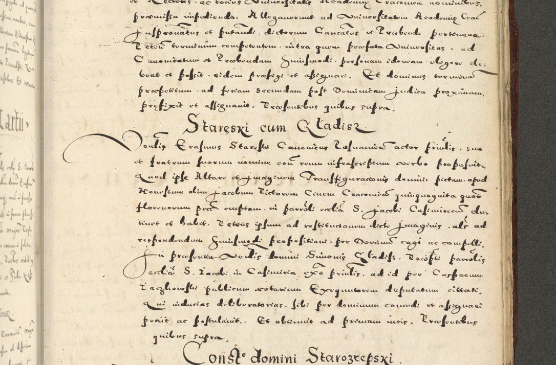 Zdjęcie nr 1177 dla obiektu archiwalnego: Acta actorum causarum sententiarum deffinitiuarum, quam interloquutoriarum, decretorum, obligationum, procuratorum etc. coram Reverendo Domino Martino Izbienski de Rusiecz Archidiacono Posnaniensis, custode et in Spiritualibus Vicario generali officiali Cracoviensis, ad Annum Domini Millesimum quingentesimum Sexagesimum Nonum cuius indictio duodecima, Pontus Sanctissimi Pii Papae Quinti Annus quartus foeliciter continuantur