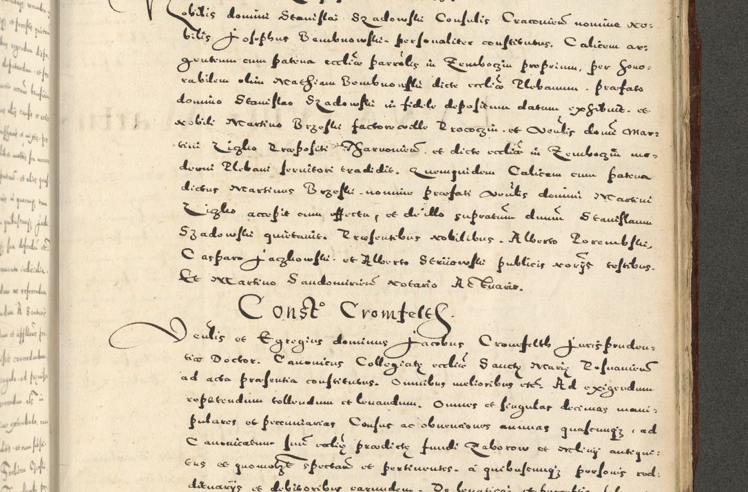 Zdjęcie nr 1169 dla obiektu archiwalnego: Acta actorum causarum sententiarum deffinitiuarum, quam interloquutoriarum, decretorum, obligationum, procuratorum etc. coram Reverendo Domino Martino Izbienski de Rusiecz Archidiacono Posnaniensis, custode et in Spiritualibus Vicario generali officiali Cracoviensis, ad Annum Domini Millesimum quingentesimum Sexagesimum Nonum cuius indictio duodecima, Pontus Sanctissimi Pii Papae Quinti Annus quartus foeliciter continuantur