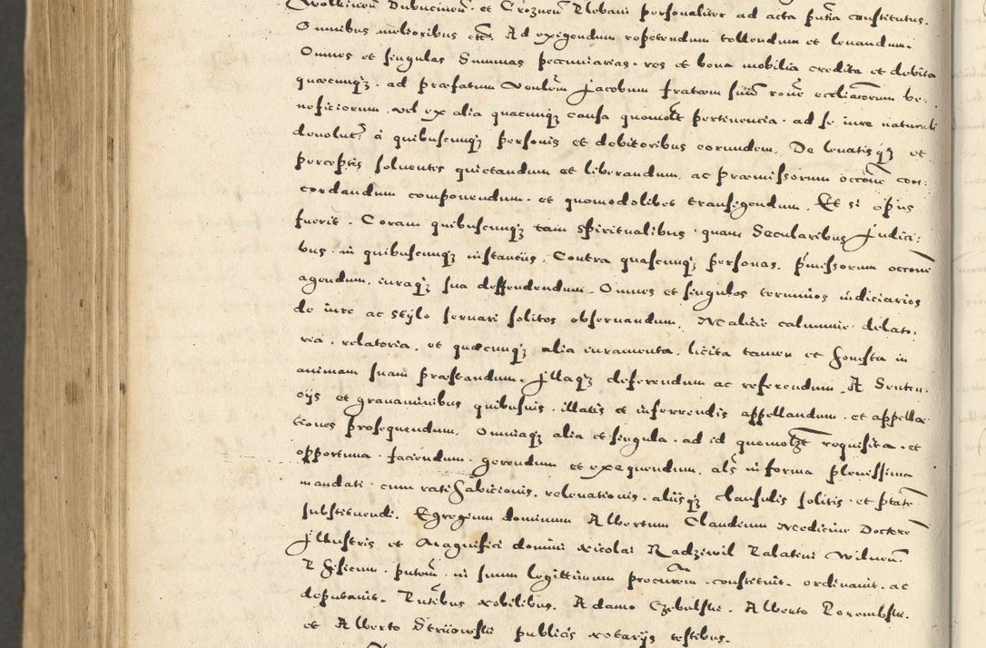 Zdjęcie nr 1172 dla obiektu archiwalnego: Acta actorum causarum sententiarum deffinitiuarum, quam interloquutoriarum, decretorum, obligationum, procuratorum etc. coram Reverendo Domino Martino Izbienski de Rusiecz Archidiacono Posnaniensis, custode et in Spiritualibus Vicario generali officiali Cracoviensis, ad Annum Domini Millesimum quingentesimum Sexagesimum Nonum cuius indictio duodecima, Pontus Sanctissimi Pii Papae Quinti Annus quartus foeliciter continuantur