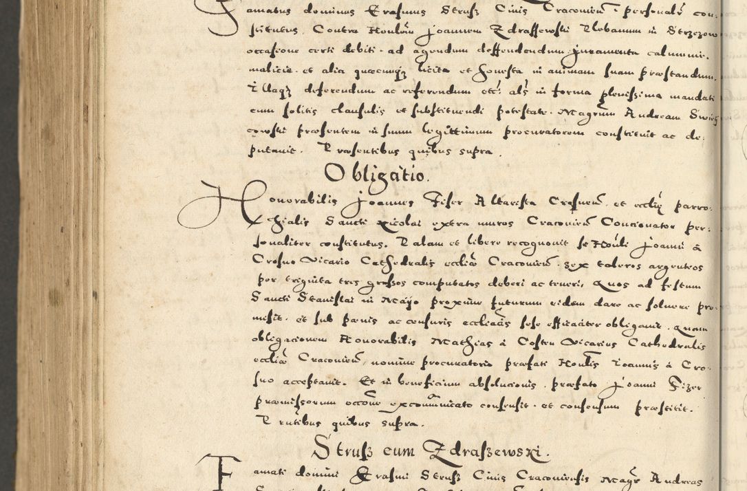 Zdjęcie nr 1166 dla obiektu archiwalnego: Acta actorum causarum sententiarum deffinitiuarum, quam interloquutoriarum, decretorum, obligationum, procuratorum etc. coram Reverendo Domino Martino Izbienski de Rusiecz Archidiacono Posnaniensis, custode et in Spiritualibus Vicario generali officiali Cracoviensis, ad Annum Domini Millesimum quingentesimum Sexagesimum Nonum cuius indictio duodecima, Pontus Sanctissimi Pii Papae Quinti Annus quartus foeliciter continuantur