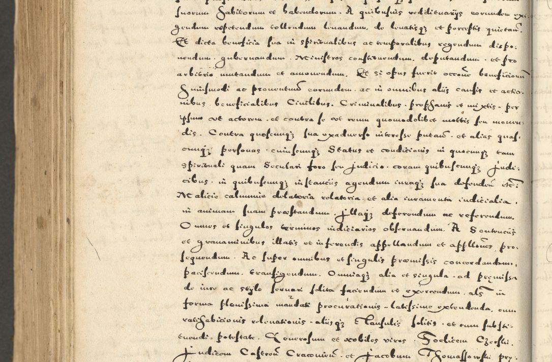 Zdjęcie nr 1168 dla obiektu archiwalnego: Acta actorum causarum sententiarum deffinitiuarum, quam interloquutoriarum, decretorum, obligationum, procuratorum etc. coram Reverendo Domino Martino Izbienski de Rusiecz Archidiacono Posnaniensis, custode et in Spiritualibus Vicario generali officiali Cracoviensis, ad Annum Domini Millesimum quingentesimum Sexagesimum Nonum cuius indictio duodecima, Pontus Sanctissimi Pii Papae Quinti Annus quartus foeliciter continuantur