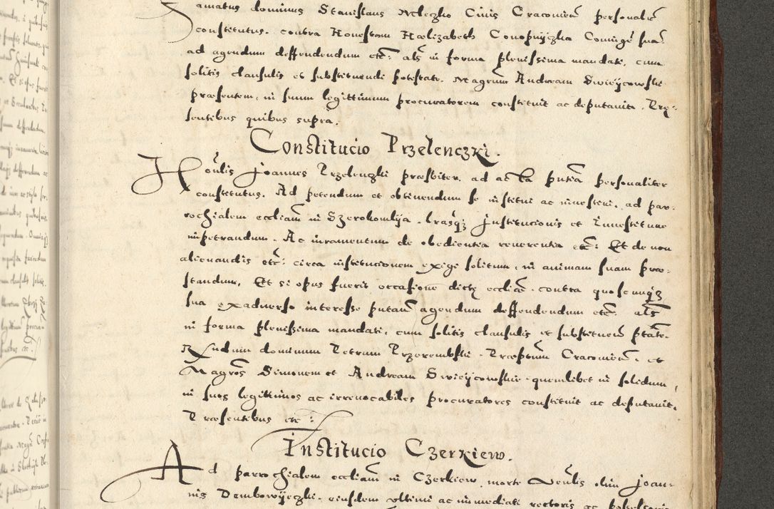 Zdjęcie nr 1161 dla obiektu archiwalnego: Acta actorum causarum sententiarum deffinitiuarum, quam interloquutoriarum, decretorum, obligationum, procuratorum etc. coram Reverendo Domino Martino Izbienski de Rusiecz Archidiacono Posnaniensis, custode et in Spiritualibus Vicario generali officiali Cracoviensis, ad Annum Domini Millesimum quingentesimum Sexagesimum Nonum cuius indictio duodecima, Pontus Sanctissimi Pii Papae Quinti Annus quartus foeliciter continuantur