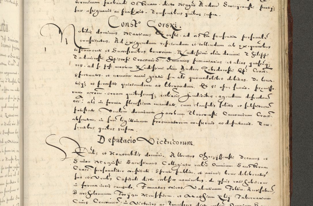 Zdjęcie nr 1159 dla obiektu archiwalnego: Acta actorum causarum sententiarum deffinitiuarum, quam interloquutoriarum, decretorum, obligationum, procuratorum etc. coram Reverendo Domino Martino Izbienski de Rusiecz Archidiacono Posnaniensis, custode et in Spiritualibus Vicario generali officiali Cracoviensis, ad Annum Domini Millesimum quingentesimum Sexagesimum Nonum cuius indictio duodecima, Pontus Sanctissimi Pii Papae Quinti Annus quartus foeliciter continuantur