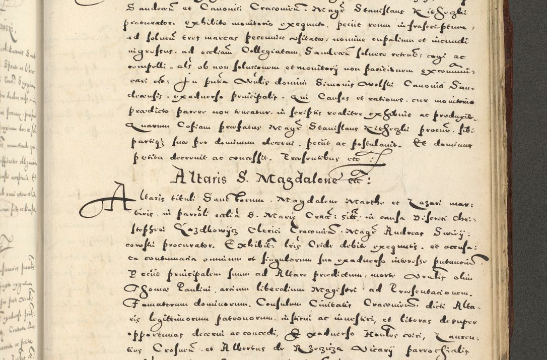 Zdjęcie nr 1155 dla obiektu archiwalnego: Acta actorum causarum sententiarum deffinitiuarum, quam interloquutoriarum, decretorum, obligationum, procuratorum etc. coram Reverendo Domino Martino Izbienski de Rusiecz Archidiacono Posnaniensis, custode et in Spiritualibus Vicario generali officiali Cracoviensis, ad Annum Domini Millesimum quingentesimum Sexagesimum Nonum cuius indictio duodecima, Pontus Sanctissimi Pii Papae Quinti Annus quartus foeliciter continuantur