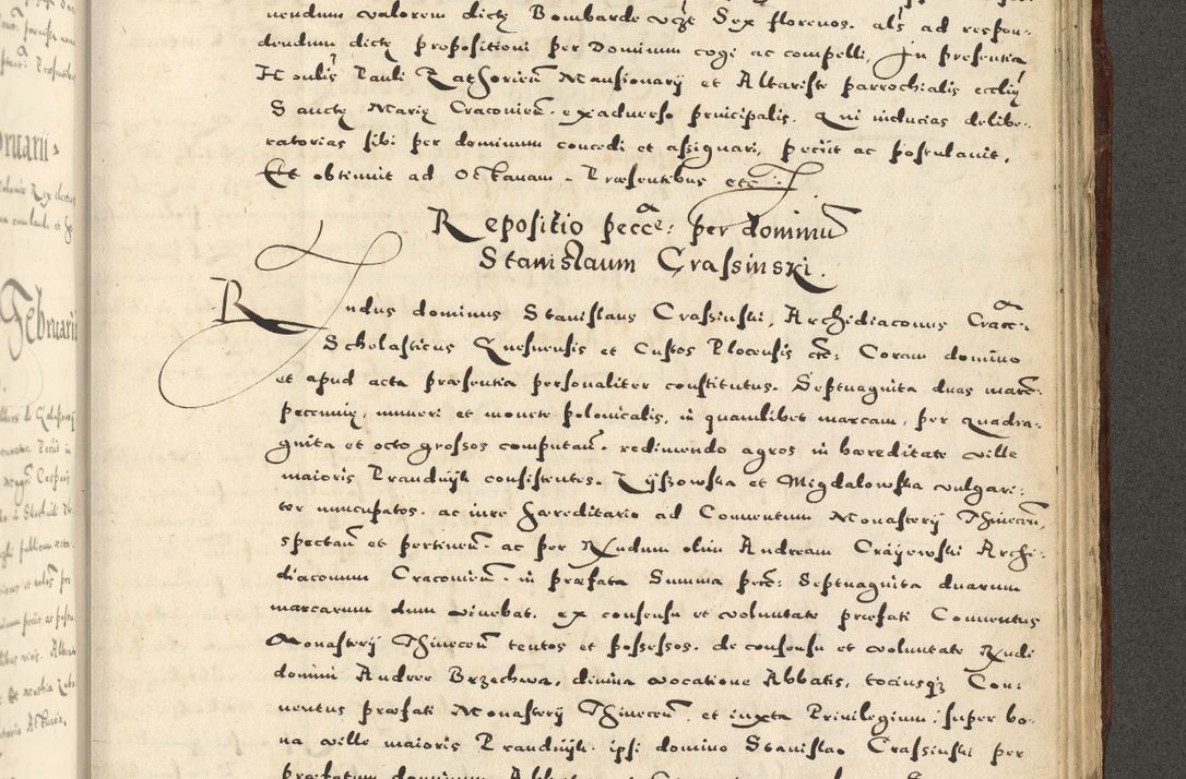 Zdjęcie nr 1151 dla obiektu archiwalnego: Acta actorum causarum sententiarum deffinitiuarum, quam interloquutoriarum, decretorum, obligationum, procuratorum etc. coram Reverendo Domino Martino Izbienski de Rusiecz Archidiacono Posnaniensis, custode et in Spiritualibus Vicario generali officiali Cracoviensis, ad Annum Domini Millesimum quingentesimum Sexagesimum Nonum cuius indictio duodecima, Pontus Sanctissimi Pii Papae Quinti Annus quartus foeliciter continuantur