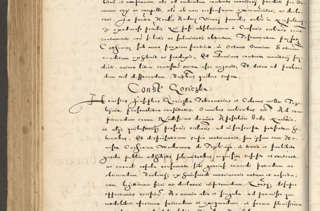 Zdjęcie nr 1146 dla obiektu archiwalnego: Acta actorum causarum sententiarum deffinitiuarum, quam interloquutoriarum, decretorum, obligationum, procuratorum etc. coram Reverendo Domino Martino Izbienski de Rusiecz Archidiacono Posnaniensis, custode et in Spiritualibus Vicario generali officiali Cracoviensis, ad Annum Domini Millesimum quingentesimum Sexagesimum Nonum cuius indictio duodecima, Pontus Sanctissimi Pii Papae Quinti Annus quartus foeliciter continuantur