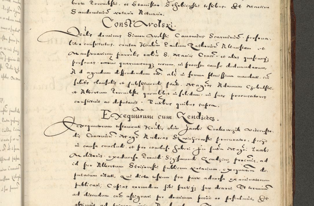Zdjęcie nr 1149 dla obiektu archiwalnego: Acta actorum causarum sententiarum deffinitiuarum, quam interloquutoriarum, decretorum, obligationum, procuratorum etc. coram Reverendo Domino Martino Izbienski de Rusiecz Archidiacono Posnaniensis, custode et in Spiritualibus Vicario generali officiali Cracoviensis, ad Annum Domini Millesimum quingentesimum Sexagesimum Nonum cuius indictio duodecima, Pontus Sanctissimi Pii Papae Quinti Annus quartus foeliciter continuantur