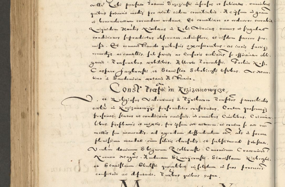 Zdjęcie nr 1148 dla obiektu archiwalnego: Acta actorum causarum sententiarum deffinitiuarum, quam interloquutoriarum, decretorum, obligationum, procuratorum etc. coram Reverendo Domino Martino Izbienski de Rusiecz Archidiacono Posnaniensis, custode et in Spiritualibus Vicario generali officiali Cracoviensis, ad Annum Domini Millesimum quingentesimum Sexagesimum Nonum cuius indictio duodecima, Pontus Sanctissimi Pii Papae Quinti Annus quartus foeliciter continuantur
